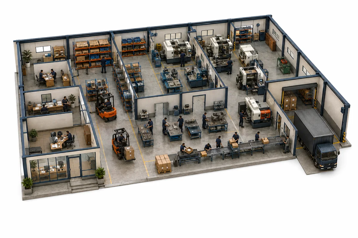 Illustrative factory: Grow. Without losing the picture.